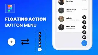 Floating Menu Button In Figma (2023)