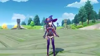 Mona's Alternative Skin Gameplay Showcase Genshin Impact