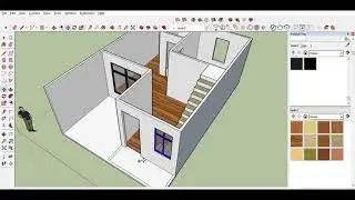 #tinyhouse #smallhouse #modernhouse MODELING 2 STOREY 3 BEDROOM HOUSE SKETCHUP TUTORIAL