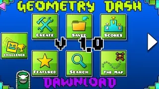 Geometry Dash v1.0 DAWNLOAD FOR PC(NO FANMADE)