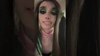 Eugenia Cooney Funny Moment When Tries Sneaking Outside To Look At Moon (8-30-23) 