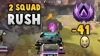 OMG!!! 2 SQUADS RUSH ME | APEX MOBILE 18 KILLS SOLO vs SQUAD