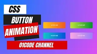 Level Up Your Web Designs with CSS Button Animation!||How to make button animation🤩😍