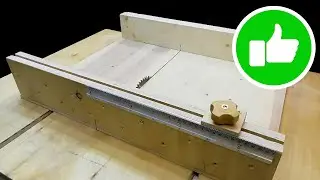 ✅ Simple Table Saw Sled with FREE Plans  DIY Woodworking