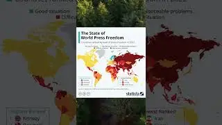 r/MapP*rn | The State of World Press Freedom