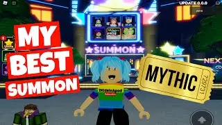 My BEST Summon in Anime Adventures  |  ROBLOX Anime Game