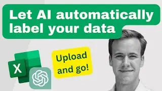 Automatically Label a Spreadsheet with AI - Upload and go