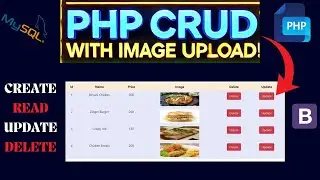 PHP MySQL CRUD operation|Image Upload in PHP | PHP crud operation in hindi|Create Read Update Delete