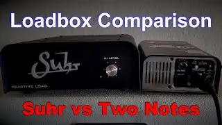 Suhr Reactive Load vs. Two-Notes Torpedo Captor Loadbox Comparison (Metal)