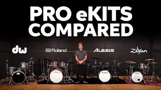 Pro eKits: Roland VAD716 vs. DW DWe vs. Alesis Strata Prime vs. Zildjian ALCHEM-E