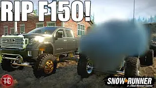 SnowRunner: Goodbye F150, HELLO NEW TRUCK! Small Town RP Part 17