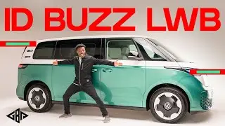 New VW ID Buzz Long Wheel Base With Extra Row Seat and Larger Battery