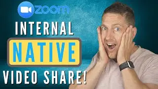 NEW FEATURE How to Share Video on Zoom NATIVELY (Feb 2021 Update) Stop Zoom Lag!