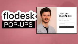 How to Create a Flodesk Pop-Up Form & Embed It on WordPress (Flodesk Course #5)