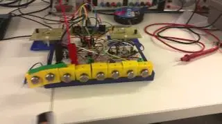 LDRs controlling  DC motor