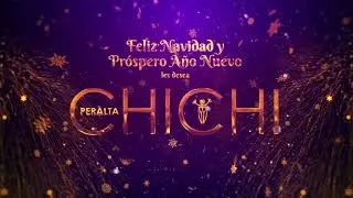 Chichi Peralta Feliz Navidad y Próspero Año Nuevo !!