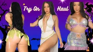 HALLOWEEN COSTUME TRY-ON HAUL ft. Masbrill