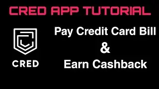 How To Pay Credit Card Bill Using CRED App | How To Claim Cashback On CRED App