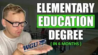 WGU Elementary Education Degree: How To Complete Bachelors In 1 Year At Western Governors University