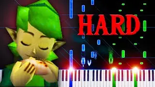 Sarias Song (from The Legend of Zelda: Ocarina of Time) - Piano Tutorial