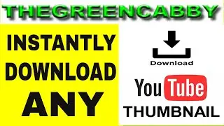 HOW TO DOWNLOAD ANY YOUTUBE THUMBNAIL QUICK SIMPLE SOLUTION - 2019 THUMBNAIL DOWNLOADER ONLINE