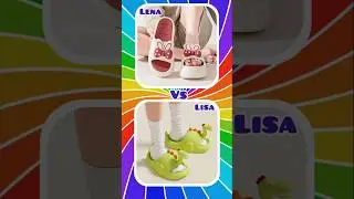 LISA vs LENA 💗💗 comment your favorite #trending #fashiontrends#youtubeshorts #ChooseYourFavorite