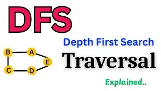 Graph Traversal Algorithm | DFS | Data Structure