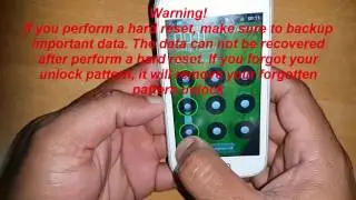 Samsung Galaxy Ace 2 GT-I8160 - How to Hard Reset / Factory Reset / Remove Pattern Lock