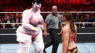 FULL MATCH - Amy vs. Ronda Rousey - WWE 2K20 - Royal Girl Fights 💖