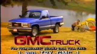 1992 GMC Sierra Pickup Truck TV Commercial