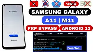 All Samsung FRP 2024 | Samsung A11/M11 FRP Bypass Android 12 Talkback/YouTube Package Disabler Pro