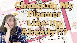 Changing My Planner Line-Up || February Planner Setup || Functional Planner Inserts