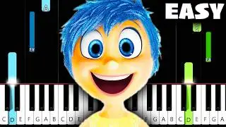 INSIDE OUT 2 - Outside Intro - EASY Piano Tutorial