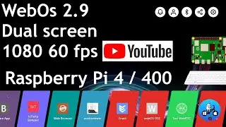 WebOs 2.9 Raspberry Pi 4 / 400. A minimal OS with great Video performance.