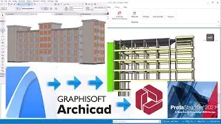 Import ArchiCAD file to ProtaStructure