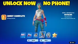 How To Get KATALINA Skin FREE WITHOUT a PHONE in Fortnite! (WORKING)