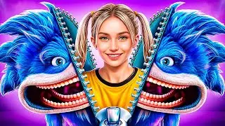 ШИН СОНИК Экстремальное преображение! Как из Ботанши стать крутым SHIN SONIC?
