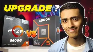 🔥Beast Ryzen 5 8600G is Here - Upgrade Now ? | Ryzen 5 5600G vs 8600G ❓ | KRISH TECHMY