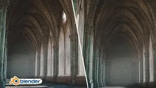 Gothic architecture in Blender - Full tutorial