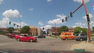 Driving around Dodge City, Kansas