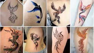 50 Lovely Phoenix Bird Tattoo Designs For Girls 2025 |  BEST Phoenix Bird Tattoos | Women's Tattoos!