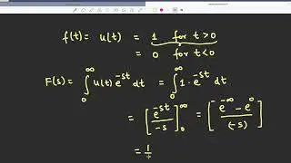 Introduction to Laplace's Transform for circuit theory