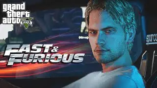 Brian VS Toretto Race Delete scene (GTAV) 2021