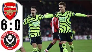 Sheffield vs Arsenal 0-6 HIGHLIGHTS | Arsenal -0 Sheffield United  HIGHLIGHTS - 2024