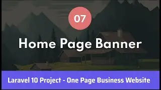 7. Home Page Banner | Laravel 10 Project