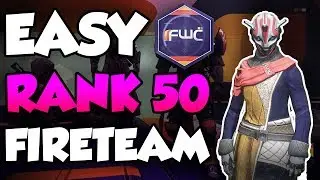 Destiny 2 - Easy FIRETEAM Rank 50 Token Farm & Renown!