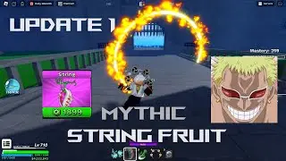 FRUIT SEAS - Update 1 - String Fruit Showcase!!!#roblox #gaming