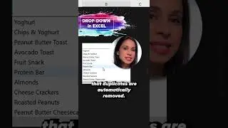 🔥 How to create a drop-down list in Excel in seconds!
