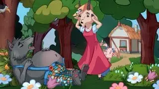 Волк И Семеро Козлят - Сказка Анимация Для Детей На Ночь ♦ 