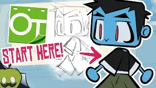 How to ANIMATE from START to FINISH in Opentoonz 1.6 (ft. XPPen Artist 16 2nd)